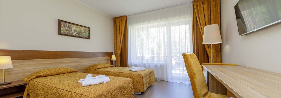 Größeres Doppelzimmer