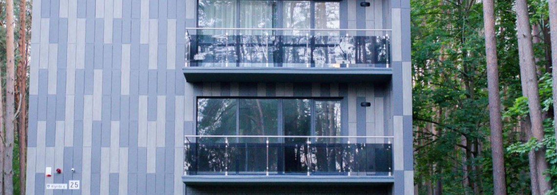 Eglės sanatorija APARTAMENTY (oddzielny budynek)